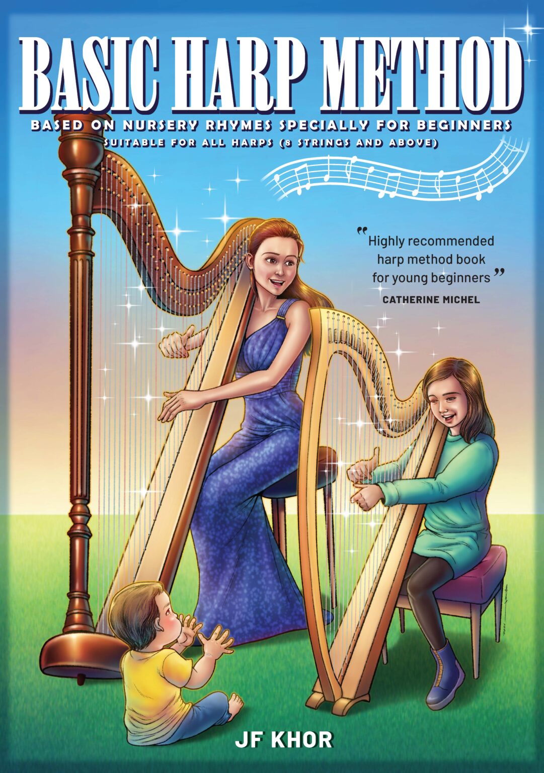 Basic Harp Method Book for Young Beginners - Harp.com